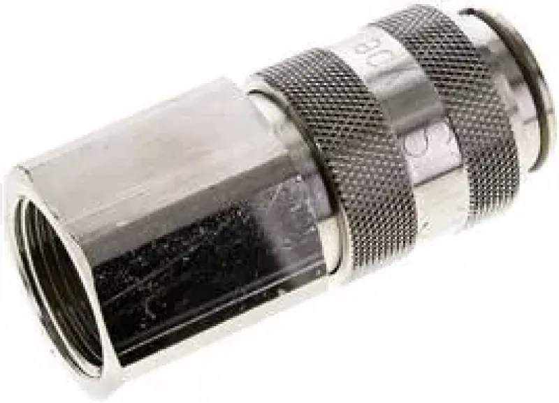 Parker® Kupplungsdosen mit Innengewinde, NW 15, Messing vernickelt, verschiedene Größen