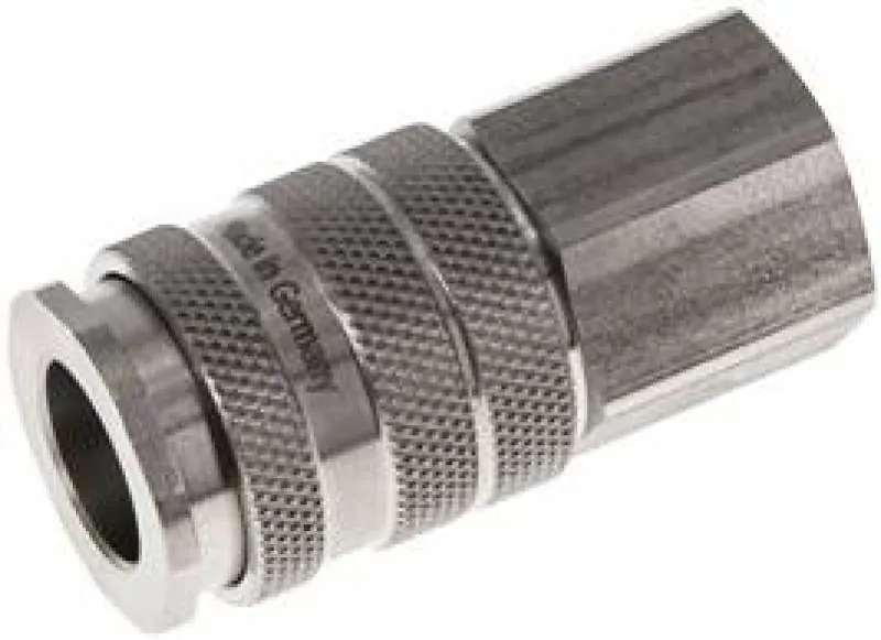 Kupplungsdosen mit Innengewinde, NW 10, Edelstahl 1.4305, alle Größen von www.pneumatikshop-online.de
