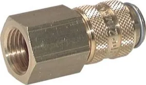 Kupplungsdosen mit Innengewinde, NW 5, Messing, Dose, Kupplung, Standard, alle Größen