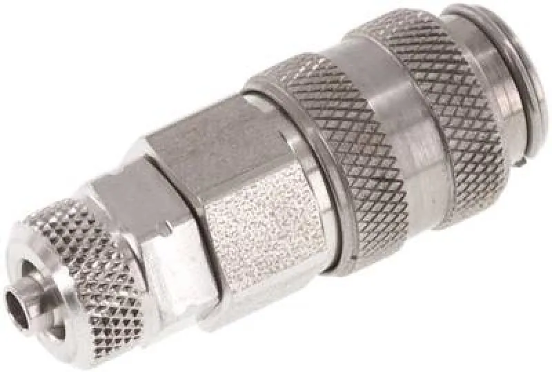 Kupplungsdosen mit Überwurfmutter, NW 5, Edelstahl 1.4404, alle Größen von www.pneumatikshop-online.de