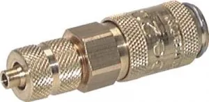 Kupplungsstecker mit Außengewinde, NW 2,7 , Edelstahl, Stecker, Kupplung, Standard, alle Größen Kupplungsstecker mit Außengewinde, NW 2,7 , Edelstahl, Stecker, Kupplung, Standard, alle Größen
