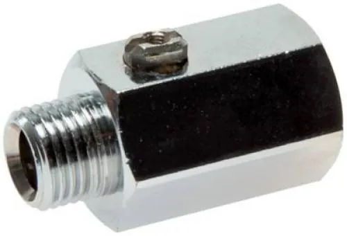 Mini-Kugelhahn Messing verchromt Schraubendreher PN 10 alle Größen