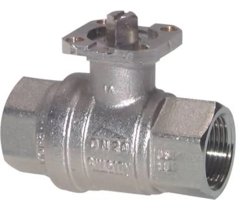 Messing-Kugelhahn mit Direktmontageflansch IG DVGW geprüft 20–40 bar alle Größen