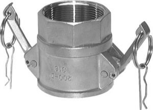 Schnellkupplungsdosen Aluminium mit Innengewinde, Typ D, alle Größen von www.pneumatikshop-online.de