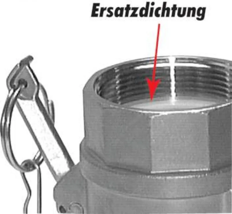 Ersatzdichtungen für Innengewinde EN 14420-7 (DIN 2828), PTFE-Flachdichtung, alle Größen von www.pneumatikshop-online.de