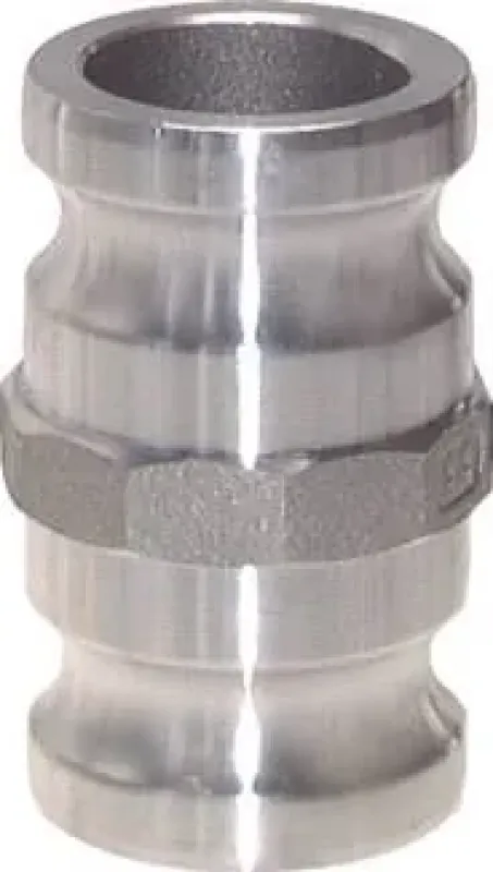 Kamlok-Verbinder Typ DD aus Aluminium (zweiseitiger Stecker)