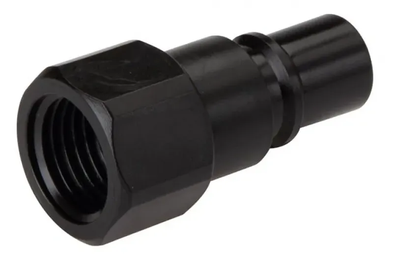 Original Parker® Kupplungsstecker aus schwarzem POM mit Innengewinde NW 7,2