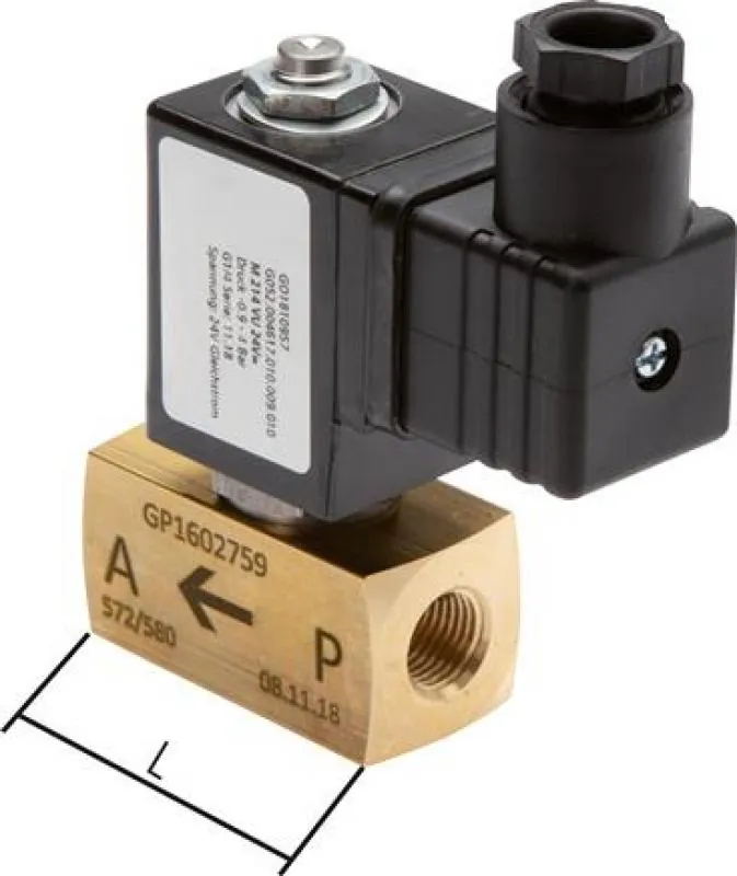 2/2-Wege Vakuumventile, direktgesteuert, bis 2500 l/min, alle Größen