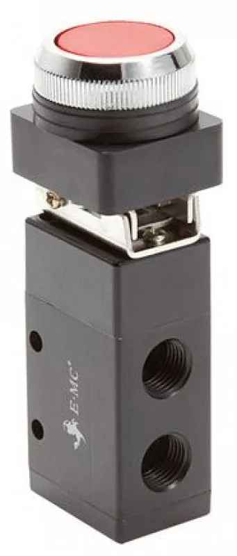 3/2-Wege Tasterventile & Drehschalter Ø 30,5 – Baureihe VM von E-MC