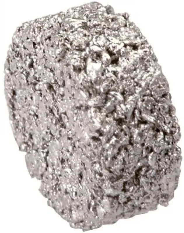 Detailaufnahme des Filtersiebs/Filterelements im Inneren des Gehäuses