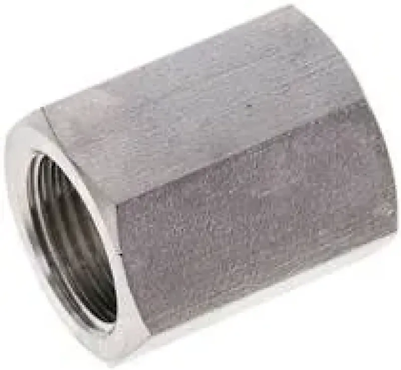 Hochdruck-Muffe und Reduziermuffe aus Edelstahl 1.4571, 160 bis 350 bar, alle Größen