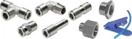 Multibox - IQS-Edelstahl Steckanschlüsse, 6 - 10 mm