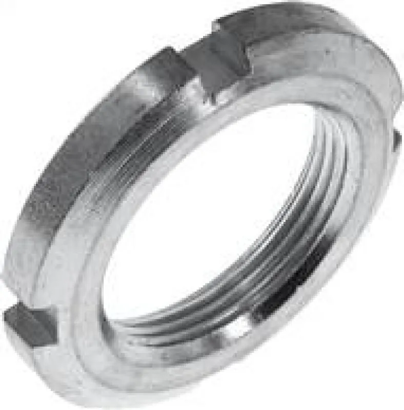 Zylinderkopf-Nutmuttern aus Stahl verzinkt für Pneumatik-Rundzylinder Ø 32 - 63, alle Größen