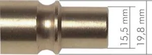 Kupplungsstecker mit Außengewinde, NW 12, Kupplung, Stecker, alle Größen