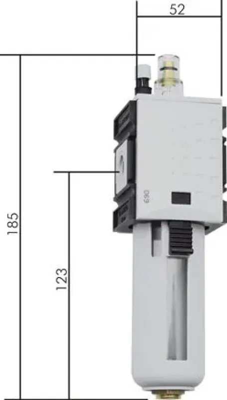 Aventics Öler Serie Futura Baureihe 1 für die industrielle Schmierung