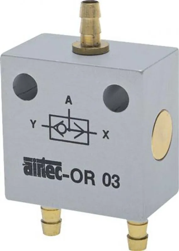 ODER-Ventile Typ OR – Pneumatikventile von AIRTEC