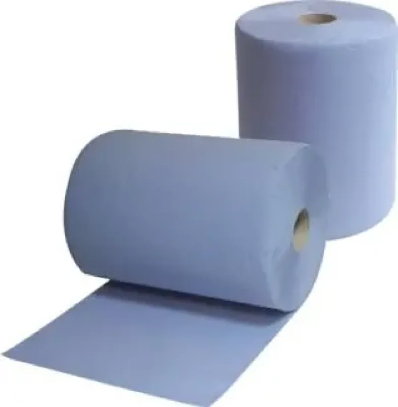 Detailaufnahme der Prägung und Materialstruktur eines Putztuchs