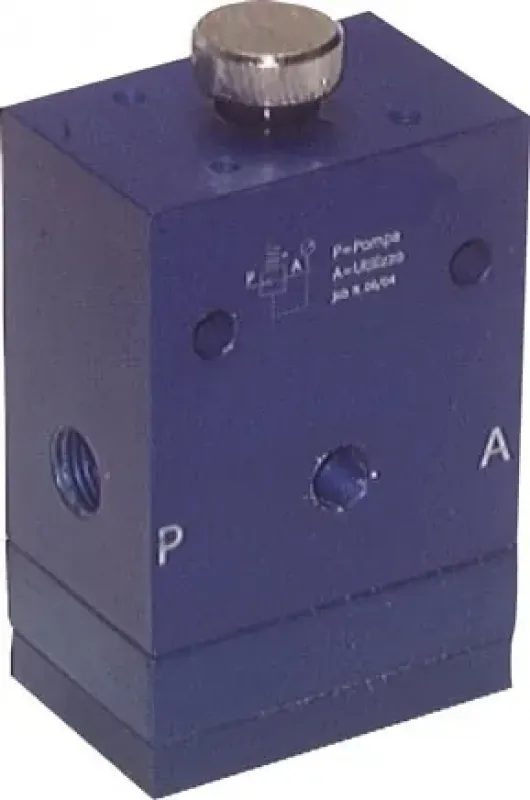 Vakuumregler ohne Fremdleckage in manueller Ausführung