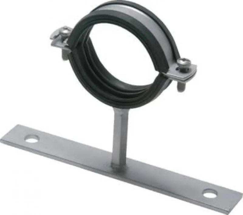 Halterung aus Edelstahl (1.4301) für doppelseitige Verteilerleiste PN 15