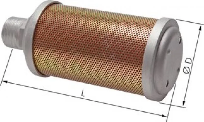 Hochleistungsschalldämpfer – leichte Bauform, PN 10, geräuscharm & langlebig, alle Größen