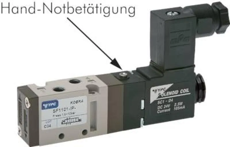 5/2-Wege Magnetventile M5 YPC – SF1000 Baureihe, alle Steuerspannungen