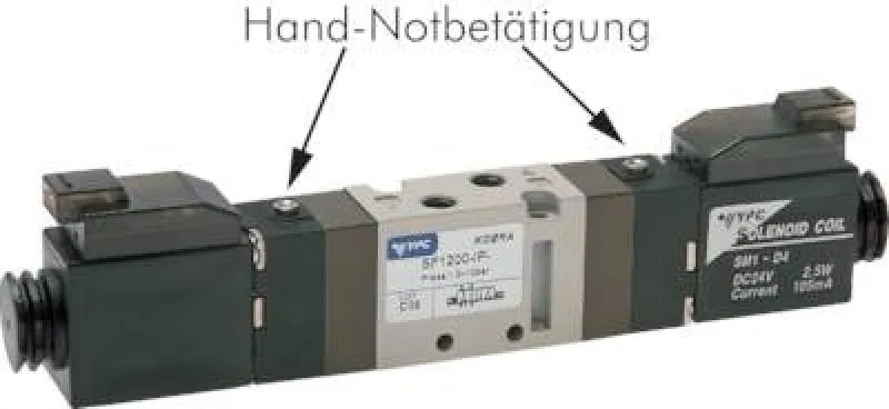 5/2-Wege Magnetventile M5 YPC – SF1000 Baureihe, alle Steuerspannungen