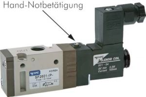 3/2-​Wege-Magnetventil Federrückstellung G 1/8" Baureihe SF2000 YPC, alle Typen