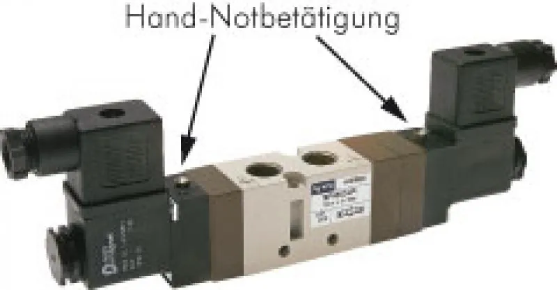 5/3-Wege-Magnetventile G 1/4" Baureihe SF4000 – Alle Steuerspannungen | YPC – Pneumatikshop