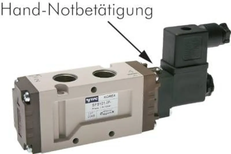 5/2-Wege-Magnetventile G 3/8" – Baureihe SF5000, alle Steuerspannungen YPC