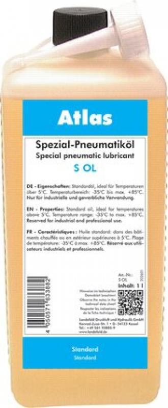 Spezial-Öl für Pneumatiköler verschiedene Gebindegrößen (1L, 5L, 20L)