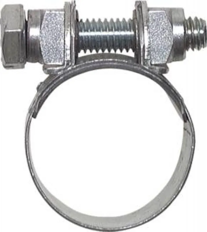 Spannbackenschelle DIN 3017 Bandbreite 12 mm Stahl verzinkt