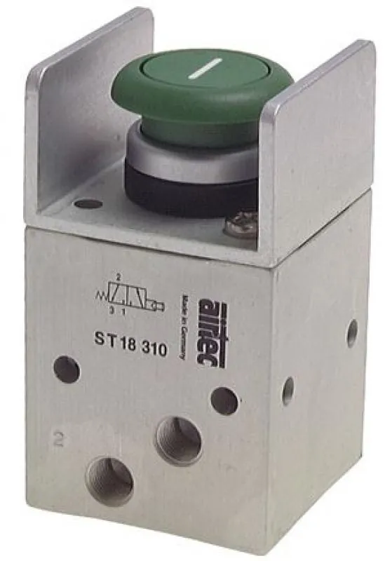 3/2-Wege-Servo-Schalttaste mit geringer Betätigungskraft – AIRTEC