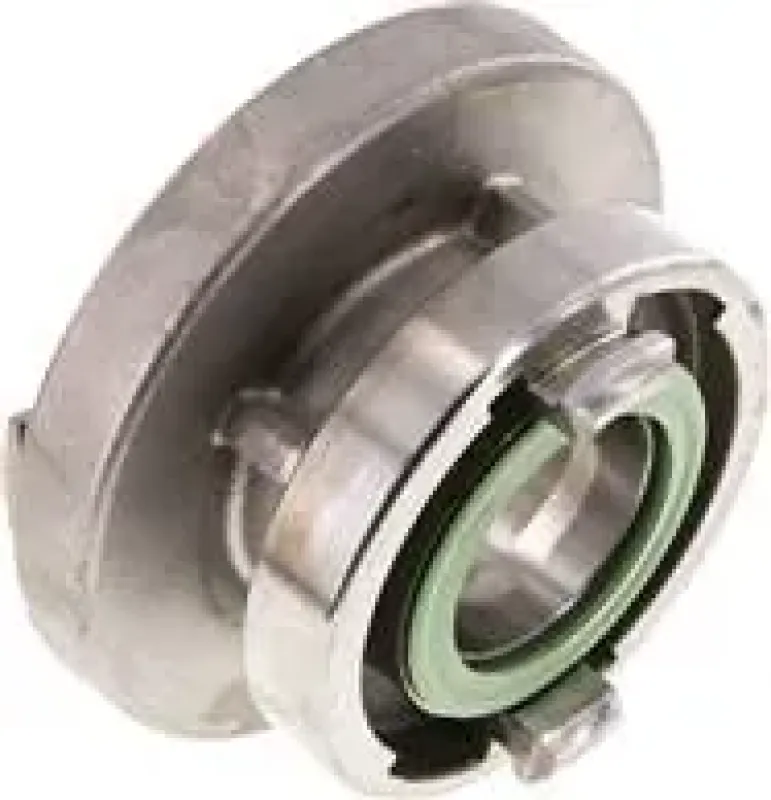 Storz-Übergangsstück aus glänzendem Edelstahl 1.4581 (z.B. B auf C)