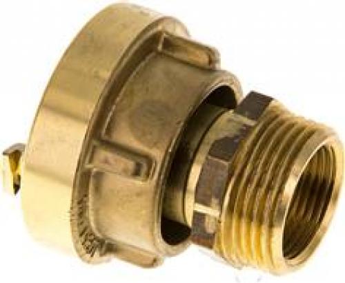 Storz-Festkupplungen mit Außengewinde, Messing, alle Größen