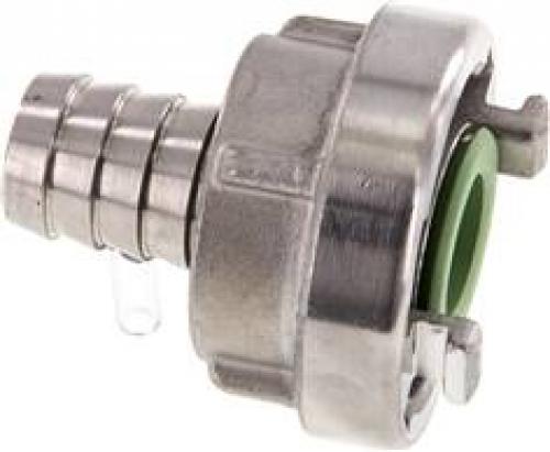 Storz-Kupplungen mit Schlauchstutzen für PVC- oder Gummischlauch, Edelstahl 1.4581, alle Größen
