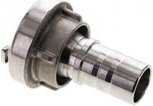 Storz-Kupplungen mit Schlauchstutzen für Schaleneinband, Edelstahl 1.4581, alle Größen