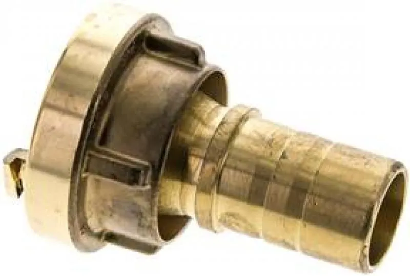 Storz-Kupplungen Schlauchstutzen Schaleneinband Messing massiv