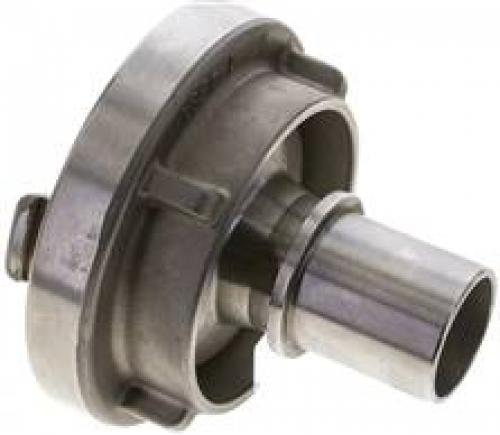 Storz-Kupplungen mit Schlauchstutzen für Schaleneinband, Edelstahl 1.4581, alle Größen