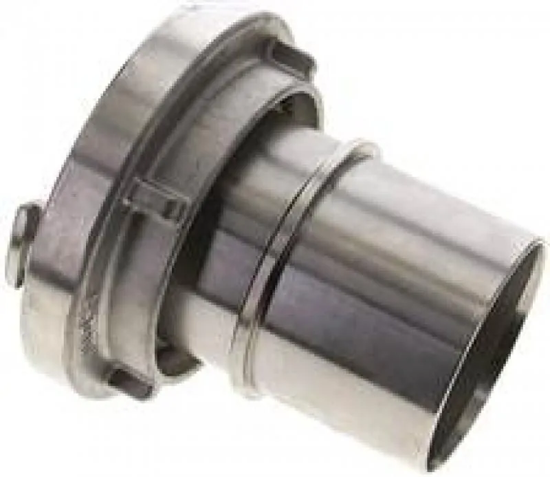 Storz-Kupplungen Schlauchstutzen Schaleneinband Edelstahl 1.4581
