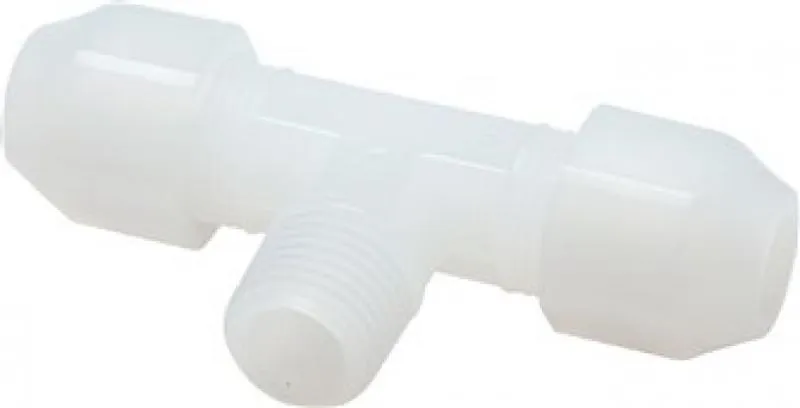 T-Einschraubverschraubung mit konischem Gewinde PVDF, alle Größen von www.pneumatikshop-online.de