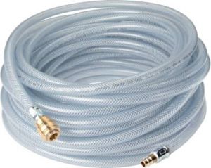 PVC-Schläuche mit Gewebeeinlage - SET mit Kupplungsdose und Stecker NW 7,2 von www.pneumatikshop-online.de