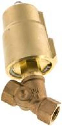 Schrägsitzventile, Messing, pneumatisch bestätigt, alle Größen