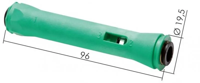 Inline-Ejektoren mit Steckanschluss bis 94 % Vakuum (-0,94 bar), bis 41 l/min, alle Typen