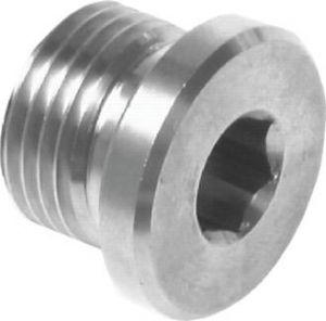 Verschlussschrauben 1.4571 mit Elastomerdichtung (metrisch) bis 400 bar, alle Größen von www.pneumatikshop-online.de
