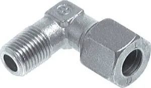 Winkel-Einschraubverschraubungen (R-Gewinde / G-Gewinde), Stahl verzinkt, alle Größen, Winkelschneidringverschraubung, Schneidring, Schneidringverschraubung, Reduziereinsatz, Klemmring, Klemmringverschraubung Winkel-Einschraubverschraubungen (R-Gewinde / G-Gewinde), Stahl verzinkt, alle Größen, Winkelschneidringverschraubung, Schneidring, Schneidringverschraubung, Reduziereinsatz, Klemmring, Klemmringverschraubung