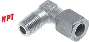 Winkel-Einschraubverschraubungen (NPT-Gewinde), Stahl verzinkt, alle Größen, Winkelschneidringverschraubung, Schneidring, Schneidringverschraubung, Reduziereinsatz, Klemmring, Klemmringverschraubung Winkel-Einschraubverschraubungen (NPT-Gewinde), Stahl verzinkt, alle Größen, Winkelschneidringverschraubung, Schneidring, Schneidringverschraubung, Reduziereinsatz, Klemmring, Klemmringverschraubung