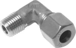 Winkel-Einschraubverschraubungen (metrisch), Edelstahl 1.4571, alle Größen, Winkelschneidring, Schneidring, Schneidringverschraubung, Reduziereinsatz, Klemmring, Klemmringverschraubung Winkel-Einschraubverschraubungen (metrisch), Edelstahl 1.4571, alle Größen, Winkelschneidring, Schneidring, Schneidringverschraubung, Reduziereinsatz, Klemmring, Klemmringverschraubung