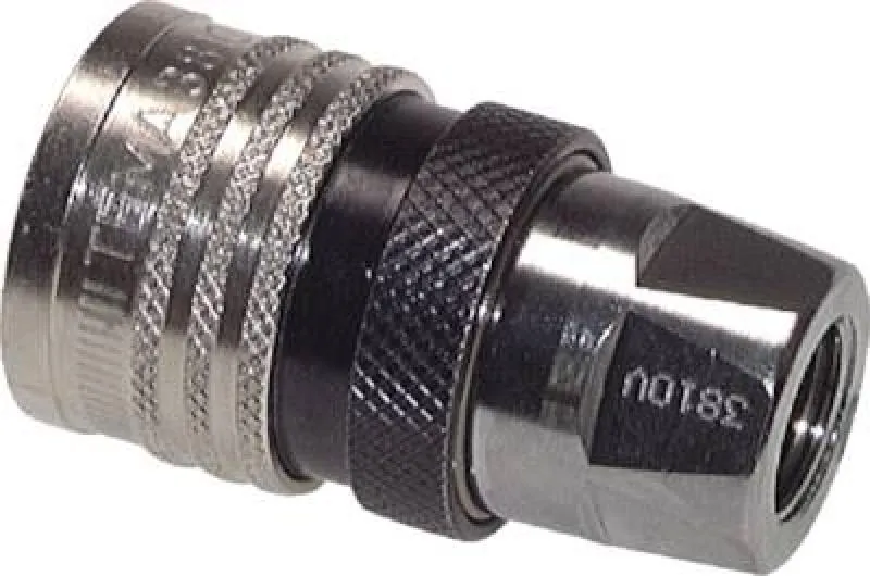 Kupplungen für Waschgeräteschläuche Innengewinde mit Absperrventil alle Größen