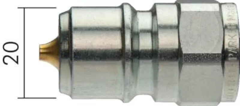 Nennweite 20 Kupplung Innengewinde mit Absperrventil für Waschmaschinenanschluss