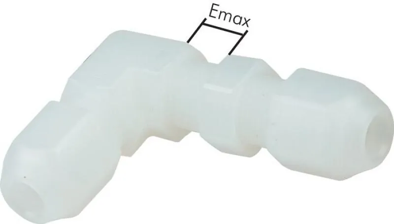 Winkel-Schottverschraubungen PP, alle Größen